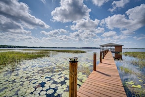 Private Dock | Boat Slip | Lake Access On-Site