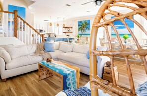 After an action-packed day, unwind in this cozy, well-seated living area!