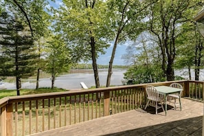 View of backyard with patio