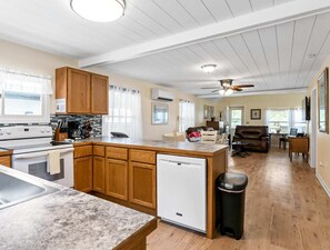 A glimpse of the kitchen & great room area as you enter Morningside Vista