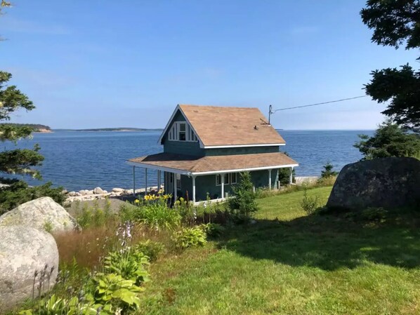 private cottage on the beach