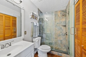 Master Bath with walk-in shower.