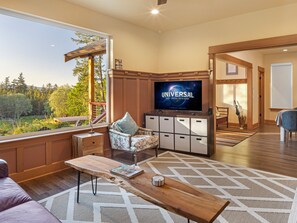 Enjoy beautiful open and private views to the north.