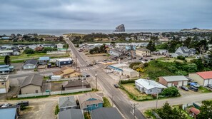 Aerial View of the House