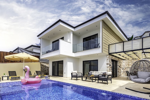 Brand new Villa Metehan in Yesilkoy town near Kalkan