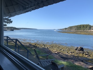 View from dining table window