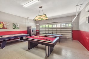Furniture, Table, Indoors, Pool Table, Room