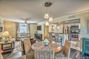 Dining Table with Lagoon View