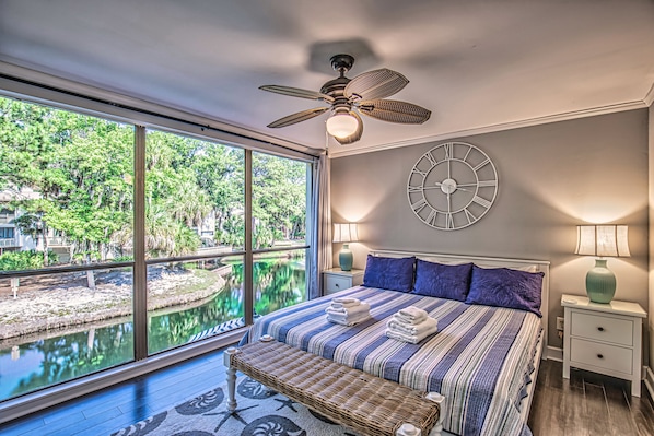 Master Bedroom with Lagoon Views
