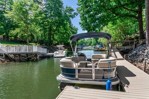 One of our boat rentals that is offered exclusively to our guests. 