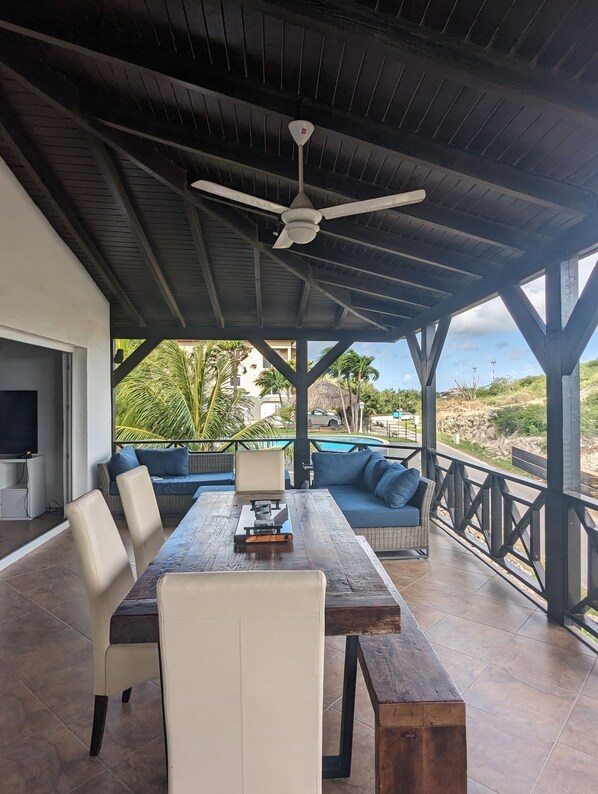 Perfect for enjoying your morning coffee or late night glass of wine. 