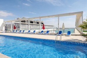 Rooftop pool