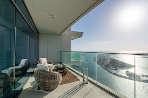 Balcony With a Magnificent 220-degree Panoramic View of the Stunning Surrounding