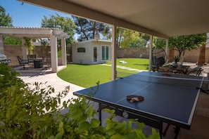 The Seaside Bohemian - Backyard Ping Pong