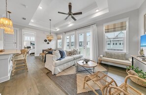 Freshly remodeled. Designer finishes. Open floor plan.