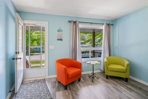 Reading area in the living room