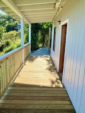 Side porch entrance