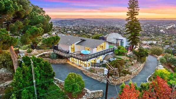 Epic view of the property...