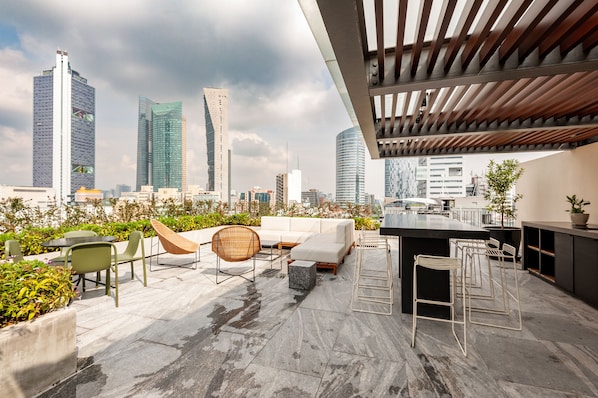 Rooftop terrace