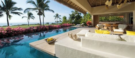 Amazing ocean and golf view from your own private pool