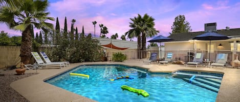 Outdoor heated pool and spa! Additional fees apply.