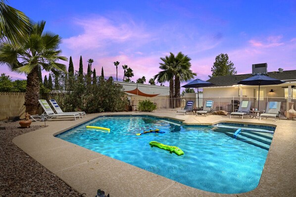 Outdoor heated pool and spa! Additional fees apply.