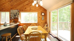 Dining Room in Waterville Estates Private Home