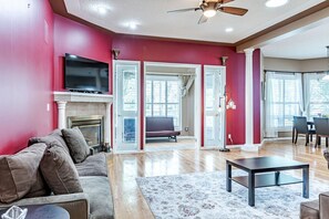 Living Room and Sunroom