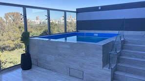 Rooftop pool