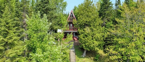 Exterior, view from the air