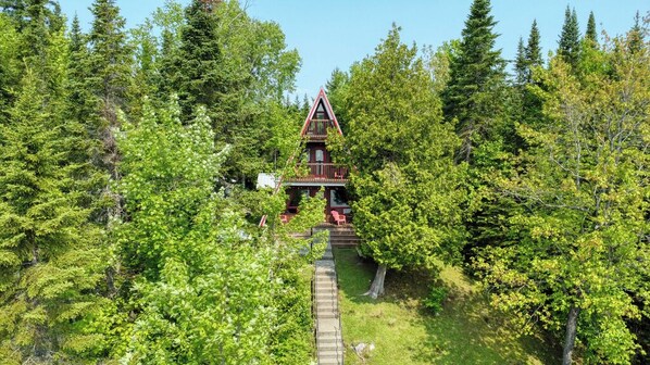 Exterior, view from the air