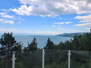 Spectacular view of the river and surrounding area