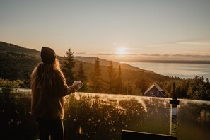 Terrace and view