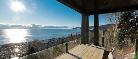 Terrasse avec vue