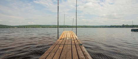 Dock and lake