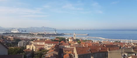 Vue sur la plage/l’océan