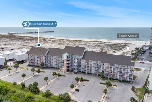 Beach access steps across the street! So close to the coast, you can smell the salt air