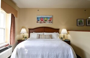 Lose yourself in the dreamy comfort of our inviting bed.