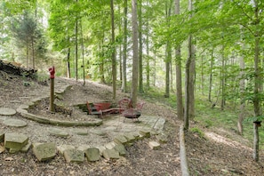 Fire Pit | Forested Surrounding Area