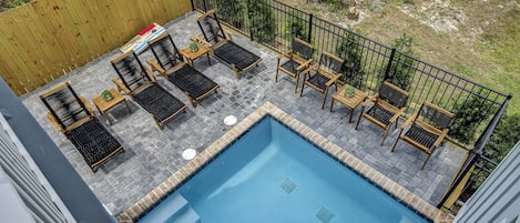 Your family can enjoy the privacy of having your own private *heated pool during your stay!!