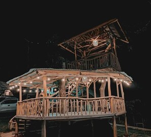Front of property – evening/night