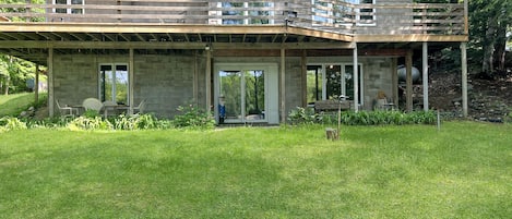 Back Side of house overlooking the lake