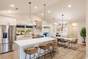 Expansive Open Kitchen