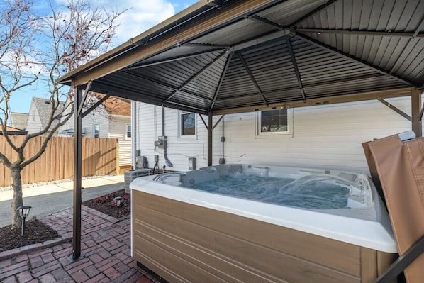 Ultimate Relaxation: Experience unparalleled relaxation in our hot tub.