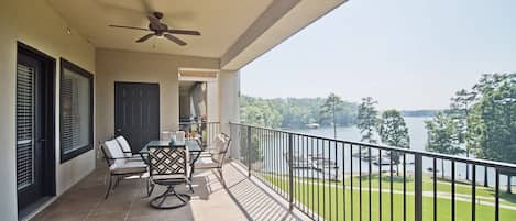 View of Lake Martin from our balcony