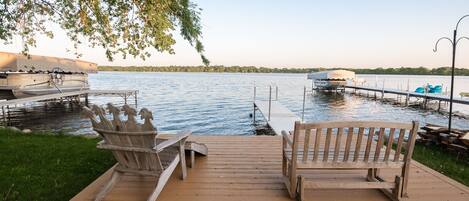 Private dock on Lake Waverly