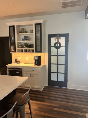 Kitchen coffee bar/pantry