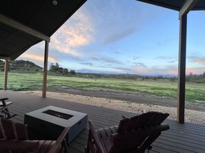 View of mountains from Deck
