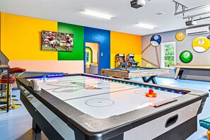 Unleash joy and laughter in our game room where endless fun awaits