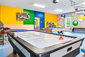 Unleash joy and laughter in our game room where endless fun awaits